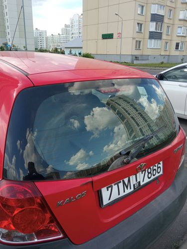 Daewoo Kalos на полном ходу