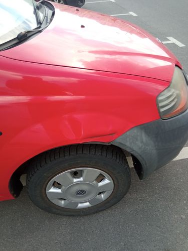 Daewoo Kalos на полном ходу