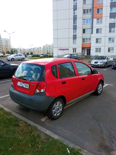 Daewoo Kalos на полном ходу