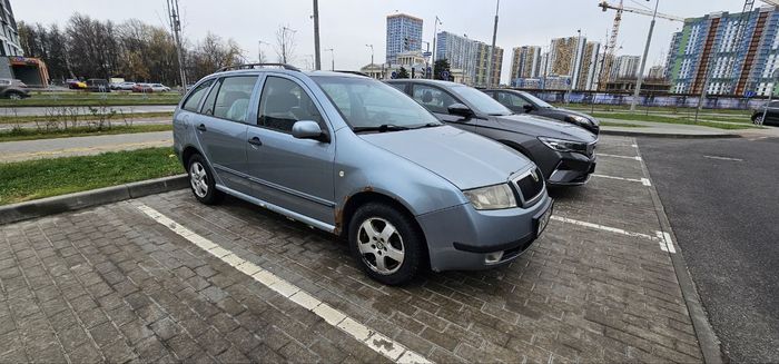 Skoda Fabia 6Y, 2002 автомат, дорогая комплектация