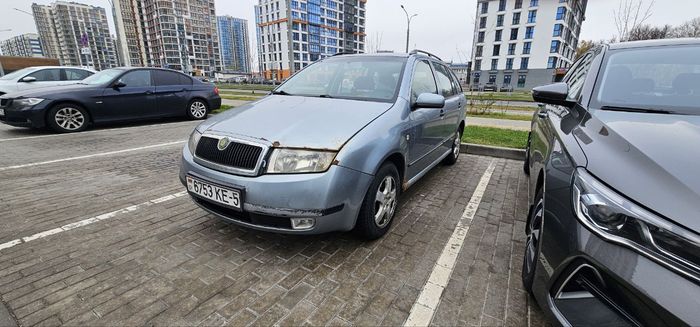 Skoda Fabia 6Y, 2002 автомат, дорогая комплектация