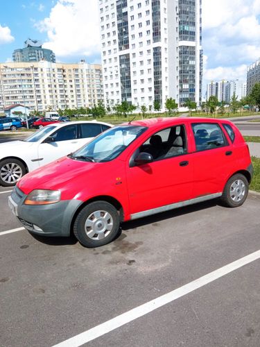 Daewoo Kalos на полном ходу