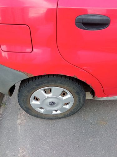 Daewoo Kalos на полном ходу